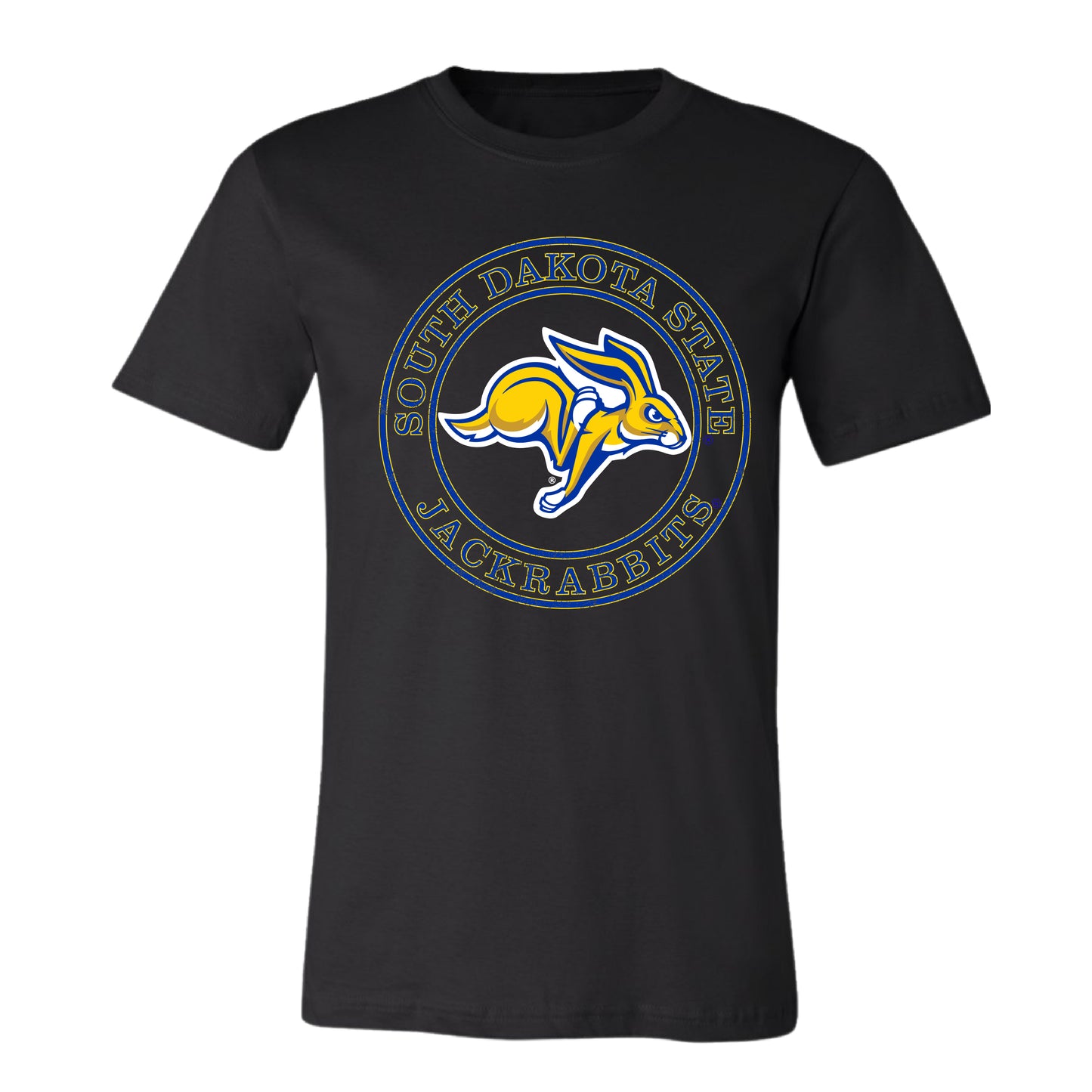 South Dakota State Round Retro Style Tee