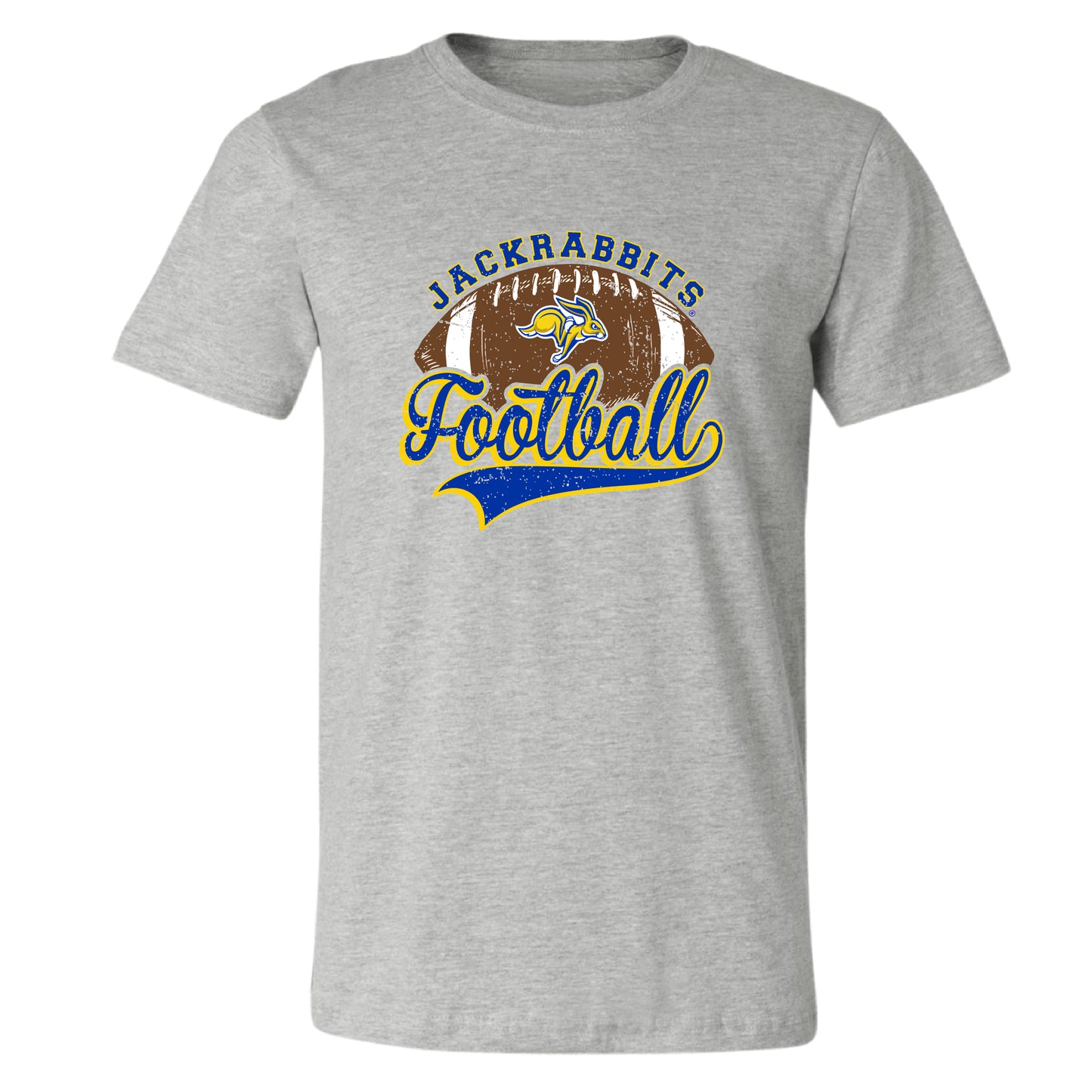 Retro Style Jackrabbits Football Tee