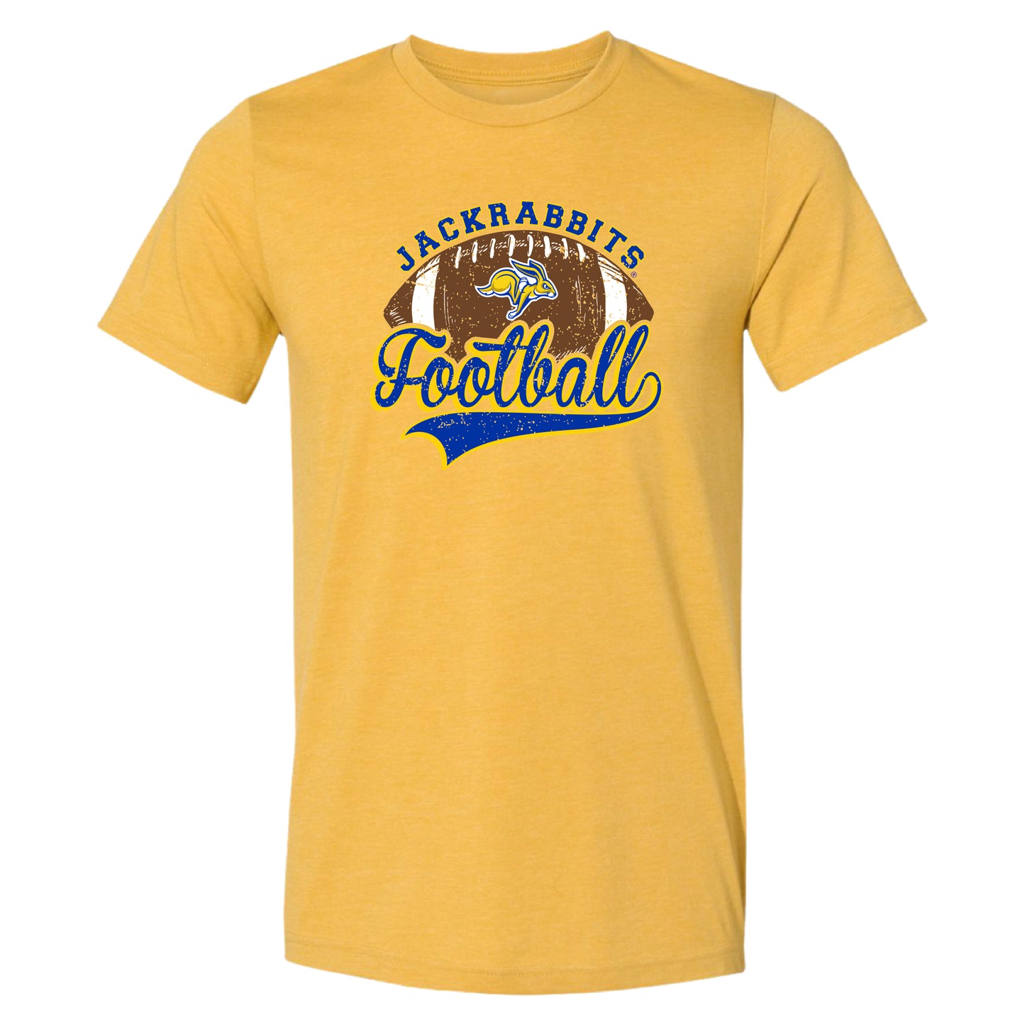 Retro Style Jackrabbits Football Tee