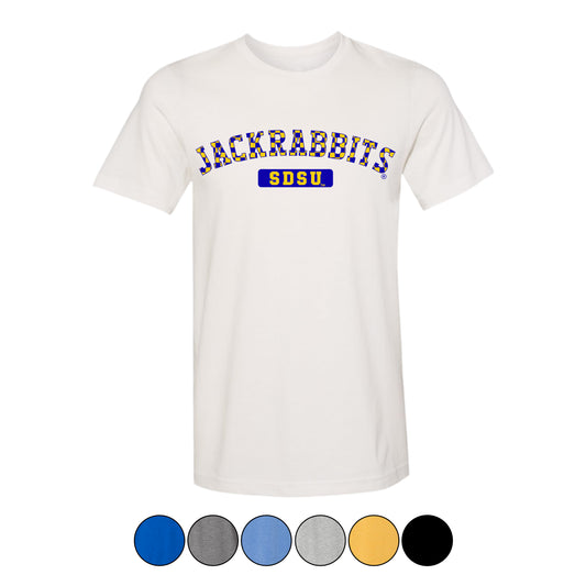 Checkerboard Jackrabbits "SDSU" Tee